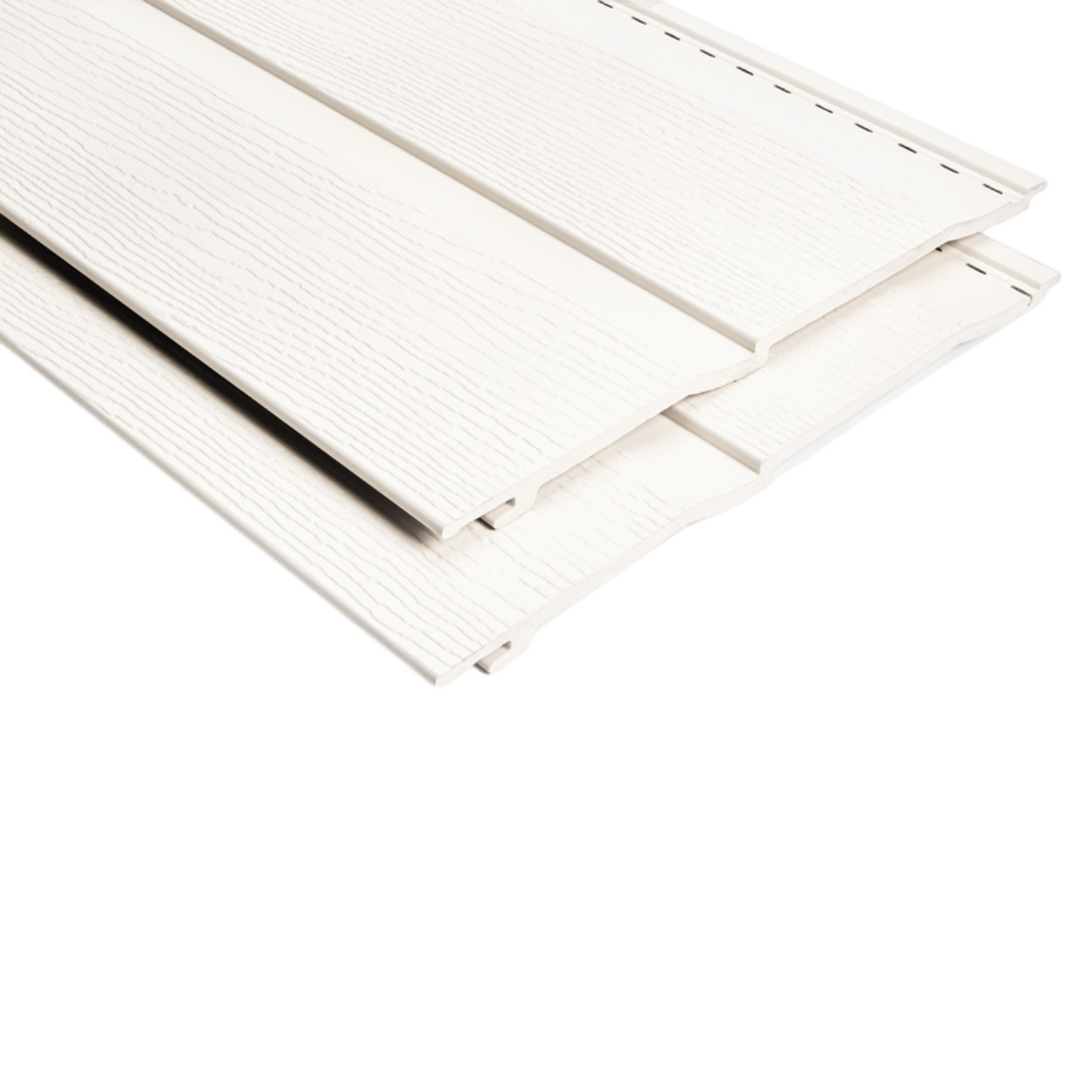Escade Dubbel Rabat Zuiver Wit RAL9010 600cm - 2 stuks - 4m2